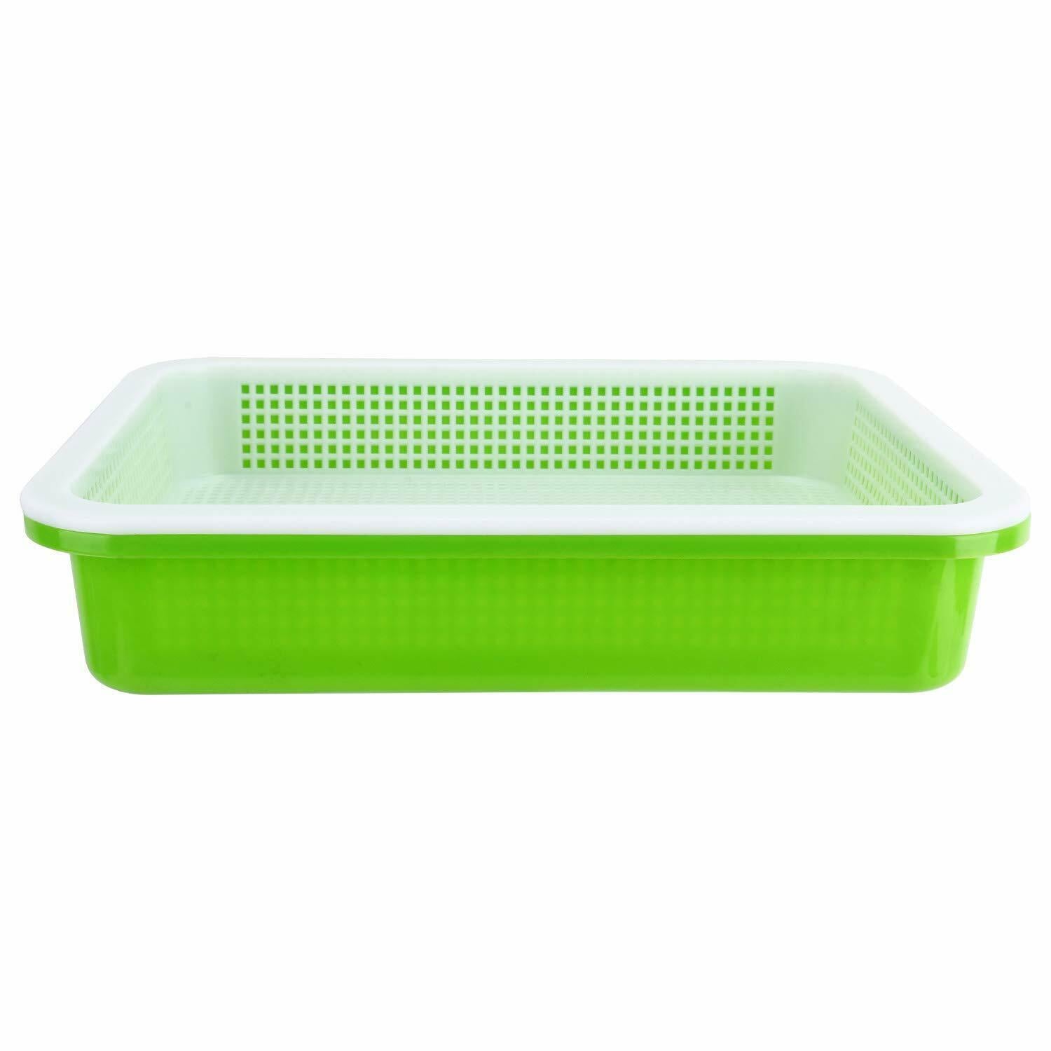 Seed Starting Trays Germination Plastic Seedling Tray with Dome 5 Packs - Dealjas