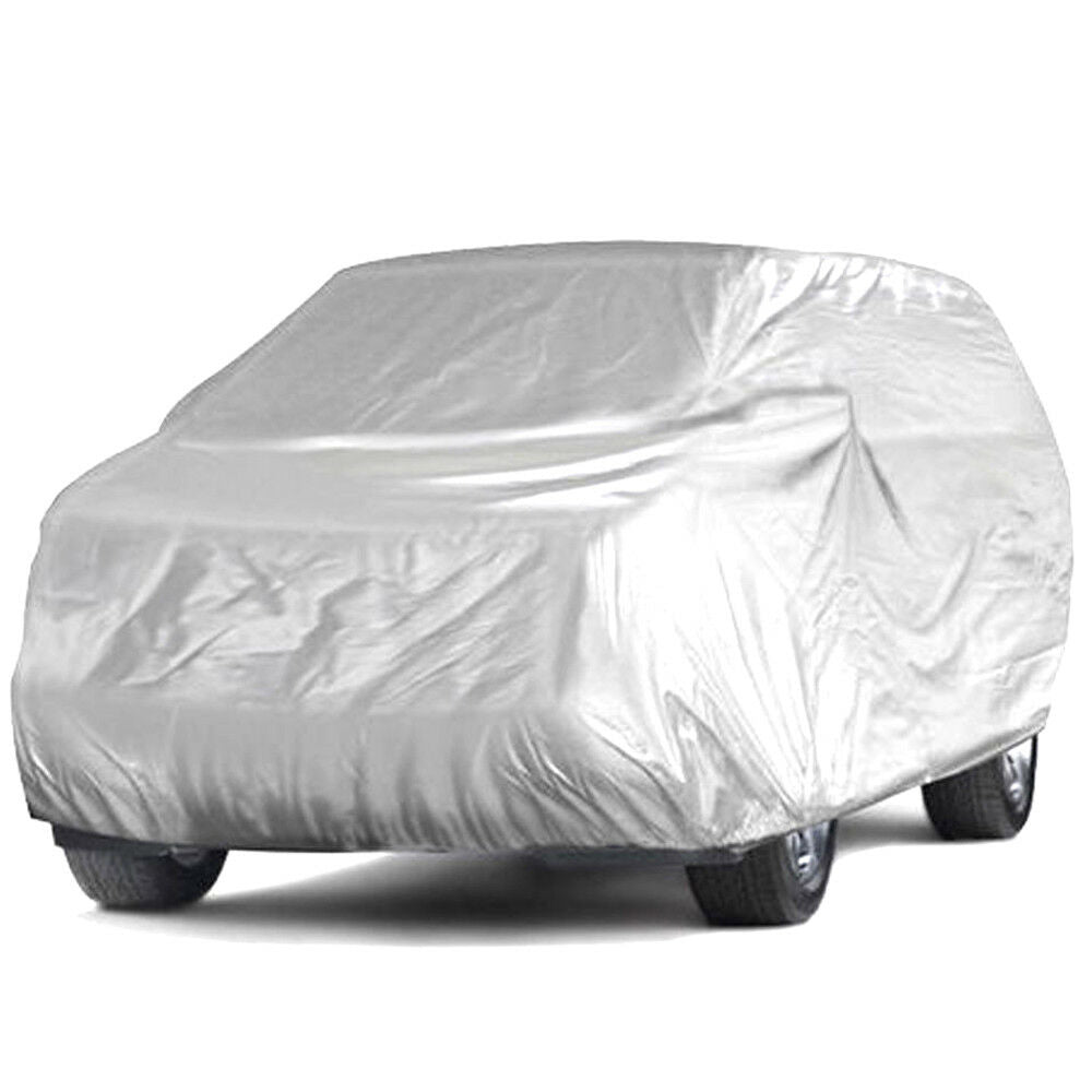 Waterproof Car Cover Outdoor Full Shade Cover Rain Sun UV Protection - Dealjas