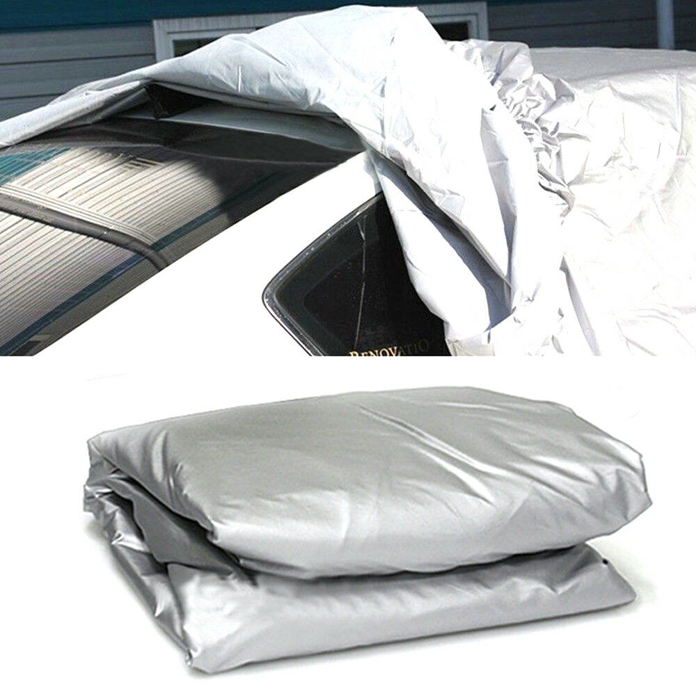 Waterproof Car Cover Outdoor Full Shade Cover Rain Sun UV Protection - Dealjas