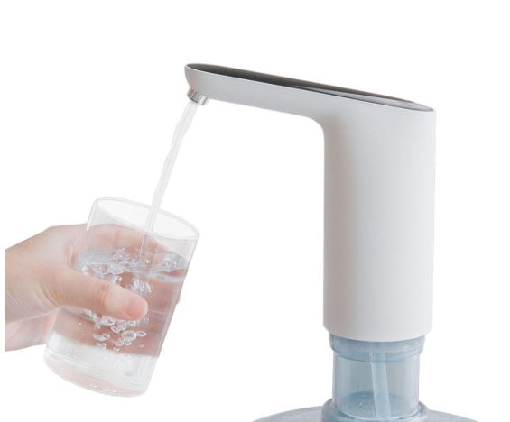 PumpIt Automatic Water Bottle Pump USB Rechargeable Electric Dispenser - Dealjas